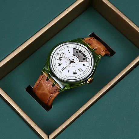 Du budar på ett samlarobjekt från SWATCH, mycket svårfångat,Mint condition.