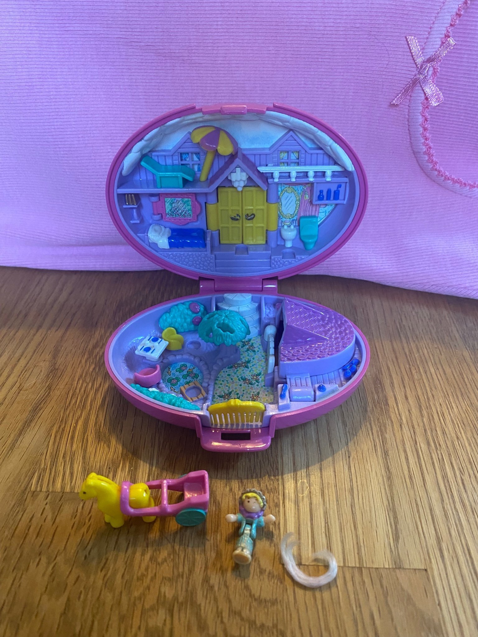 Palomino Polly Pocket - Bluebird 1995, Maison Miniature Vintage