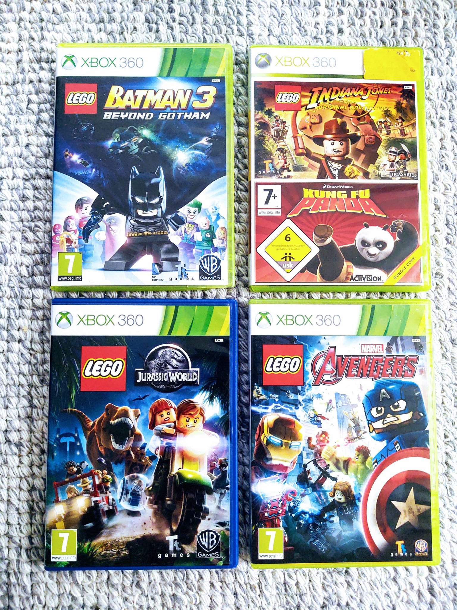 Lego xbox 360 4 spel LEGO SPEL (410431813) ᐈ Köp på Tradera