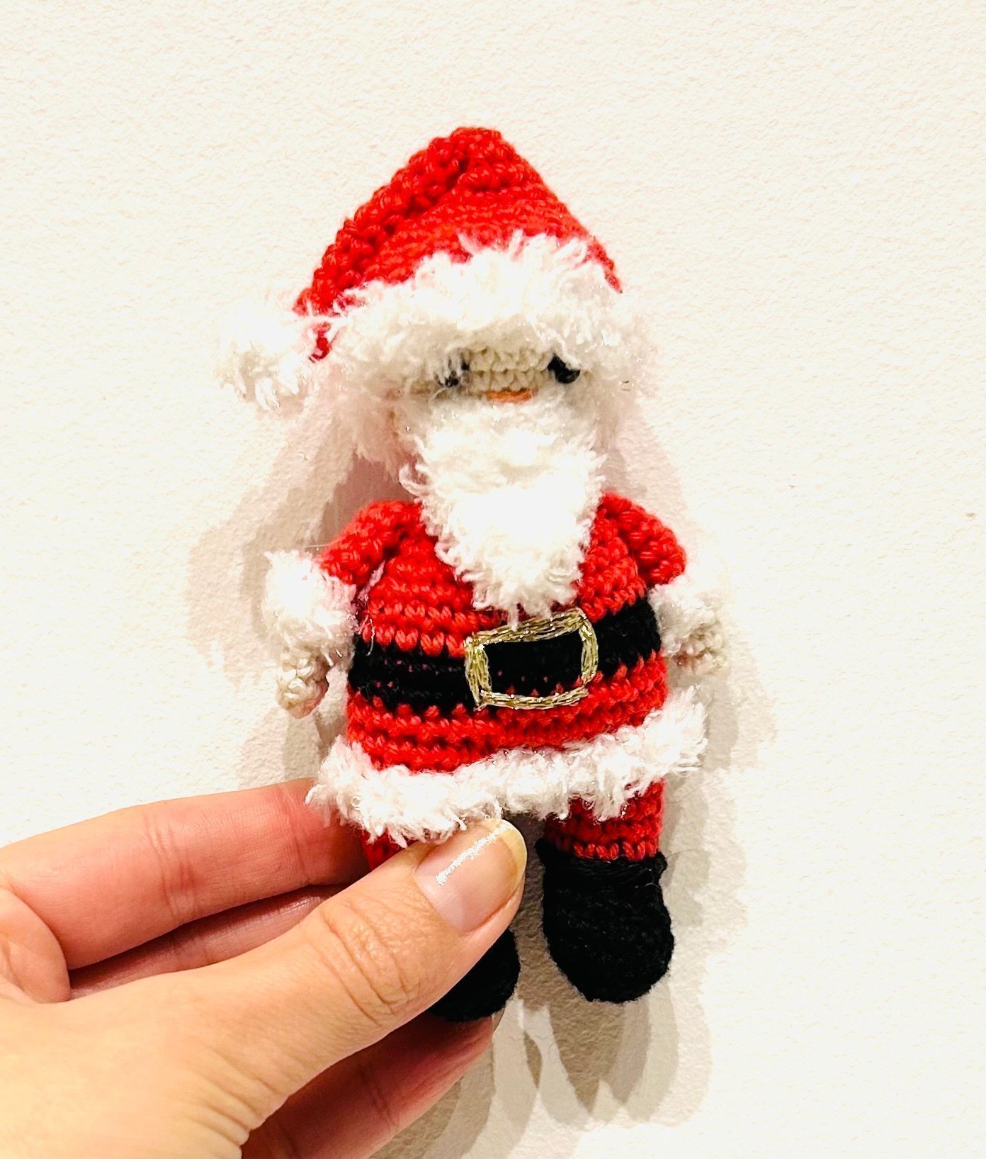 Virkad liten Tomte Pynt Julpynt Jul Pynt Juldek.. Köp på Tradera (616056391)