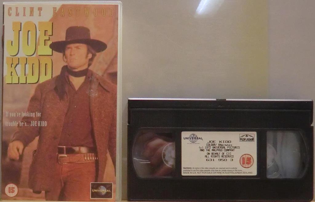 Se produkter som liknar Joe Kidd / VHS (Clint Eastwood) på Tradera