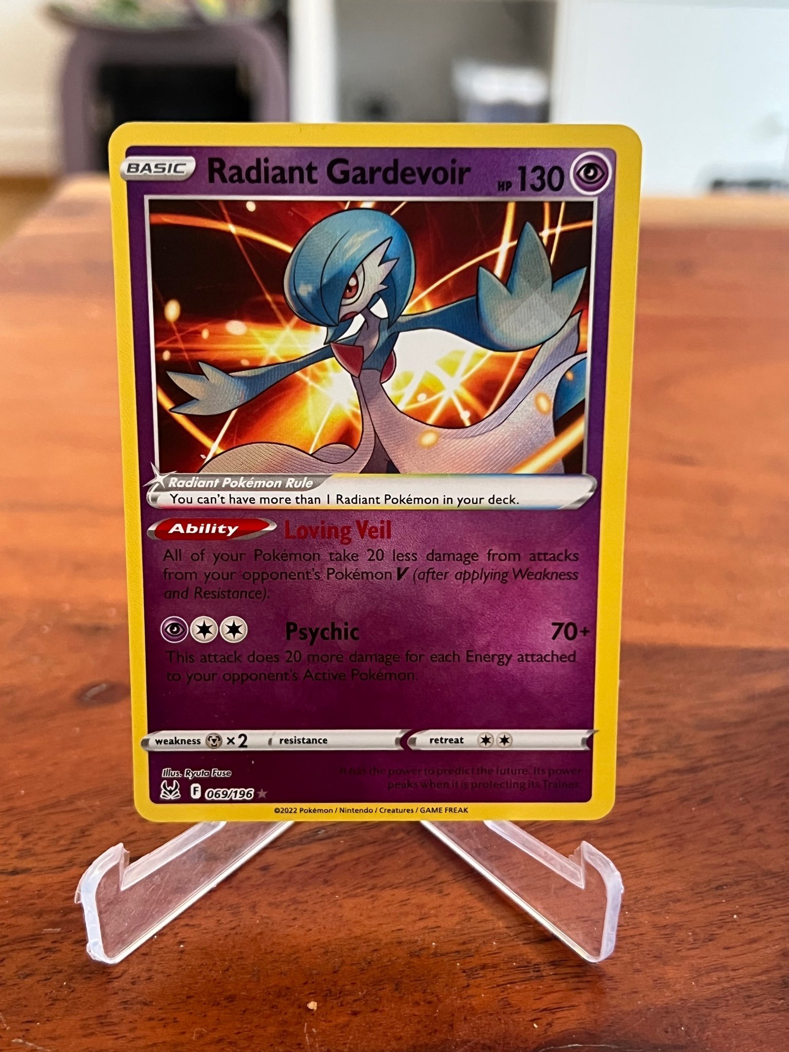 radiant gardevoir pokemon card Radiant Gardevoir - 069/196 main image 0
