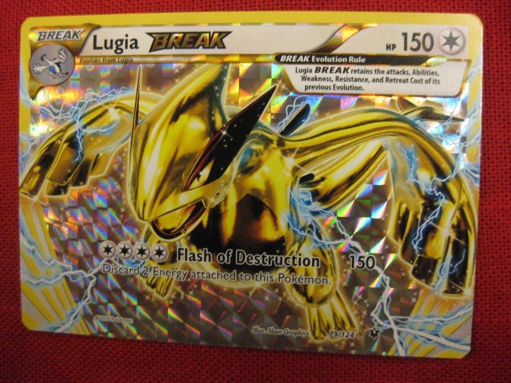 LUGIA BREAK RARE HOLO POKEMON HP150 79 124 272605532 K p P 