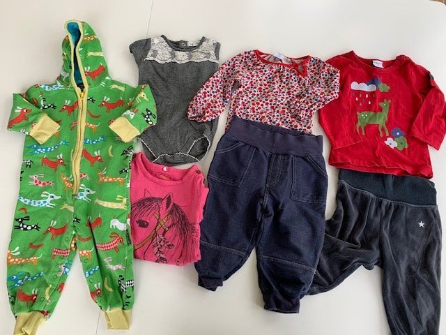 Klädpaket stl 74-80, PoP, Newbie, Littlephant
