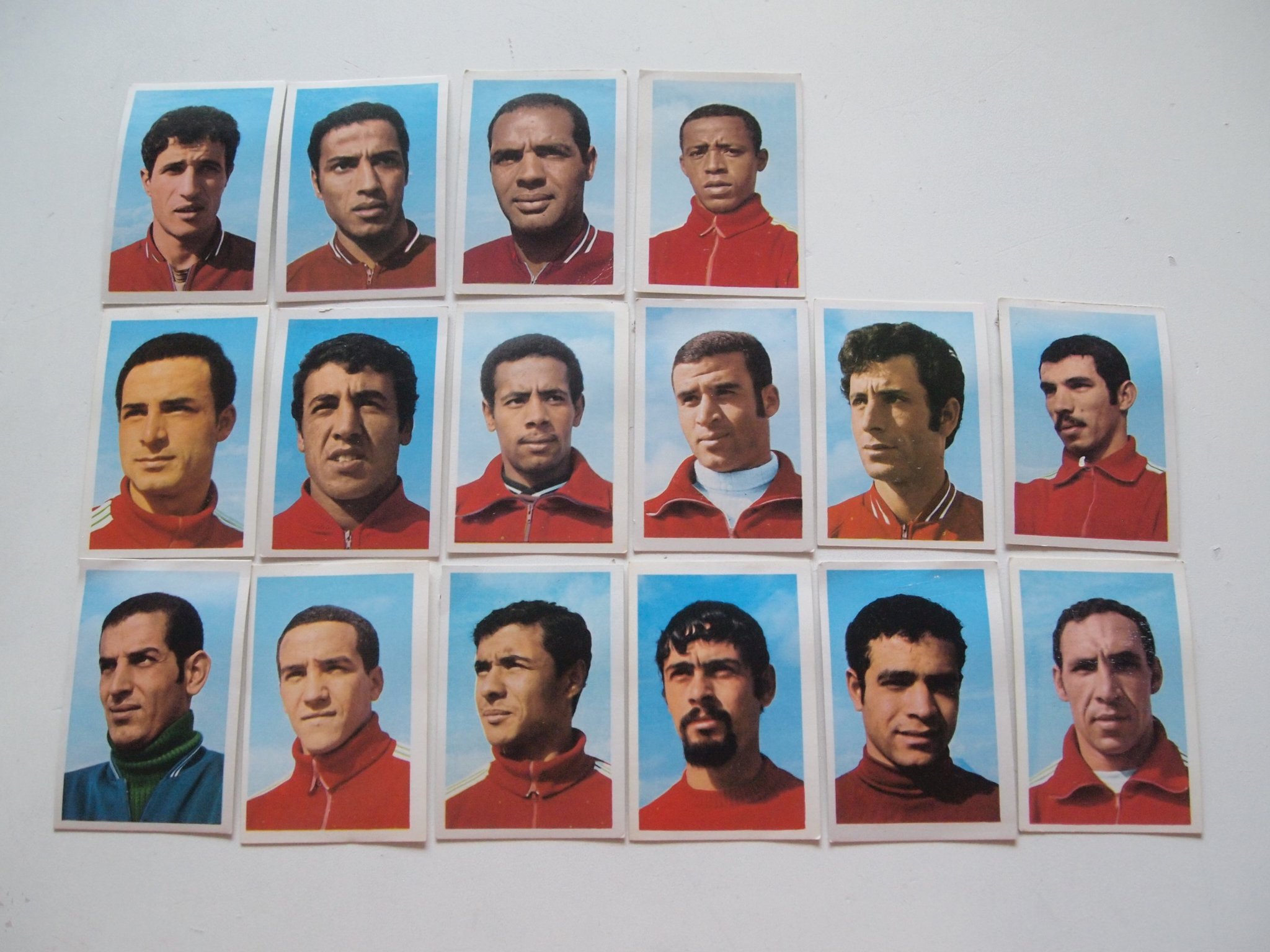 marocko 16st komplett vm 1970 fotboll där pele .. Köp på Tradera