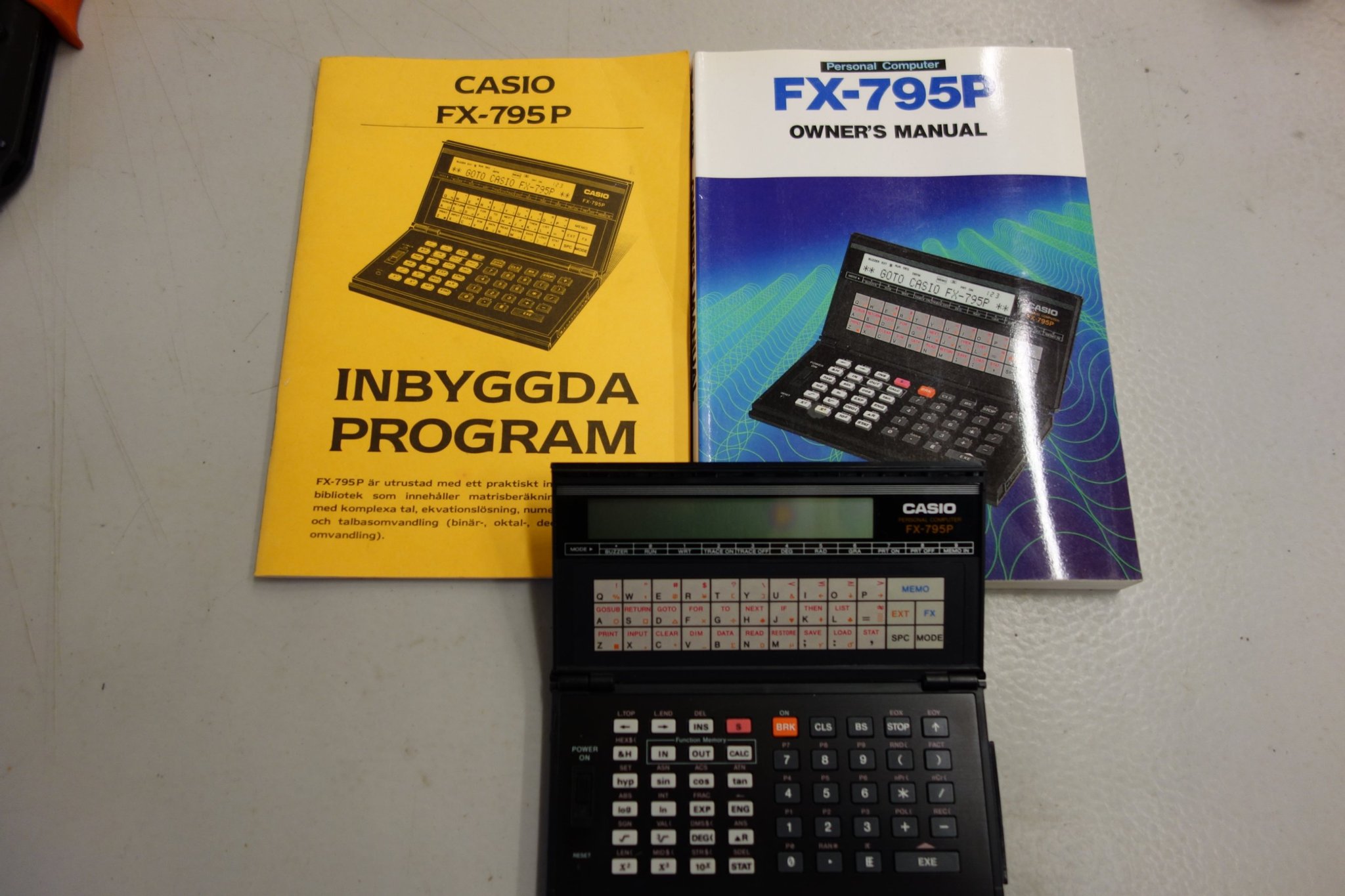 Casio fx795p top