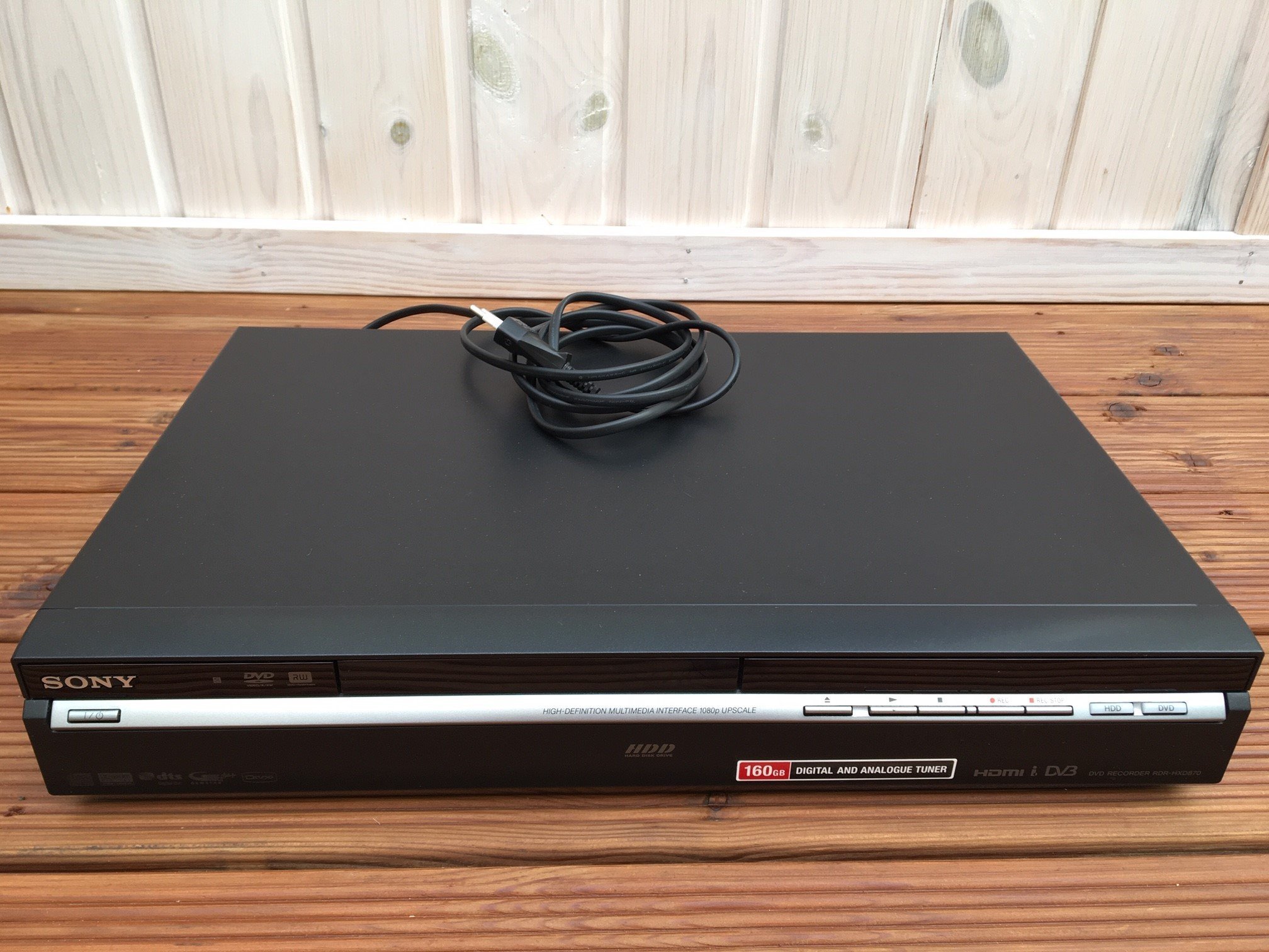 Sony DVD Recorder RDRHXD870, 160 gb hårddisk,.. (411925066) ᐈ Köp på