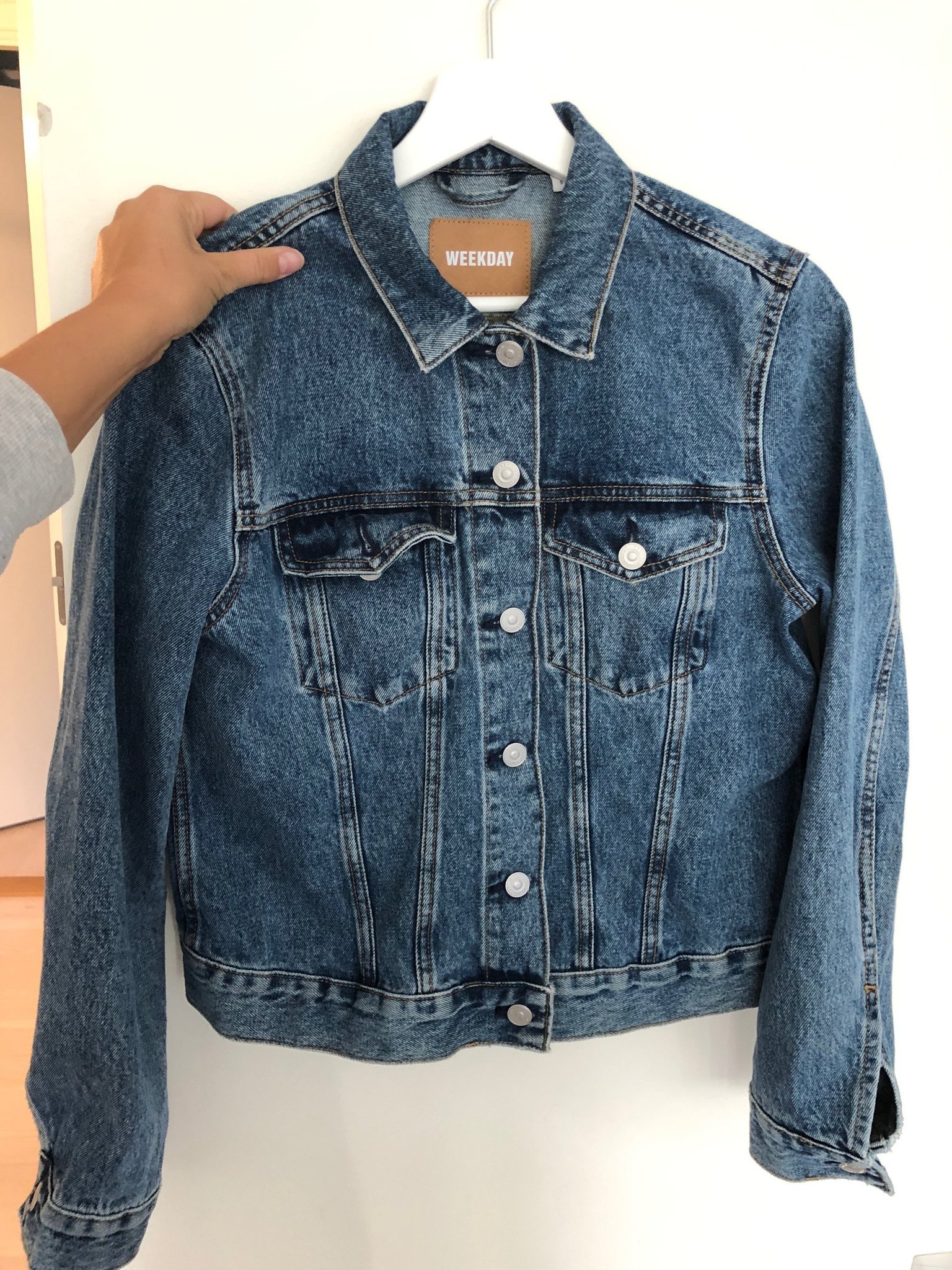 Jeansjacka Weekday storlek S (352233774) ᐈ Köp på Tradera Jeansjacka Weekday storlek S (352233774) ᐈ Köp på Tradera