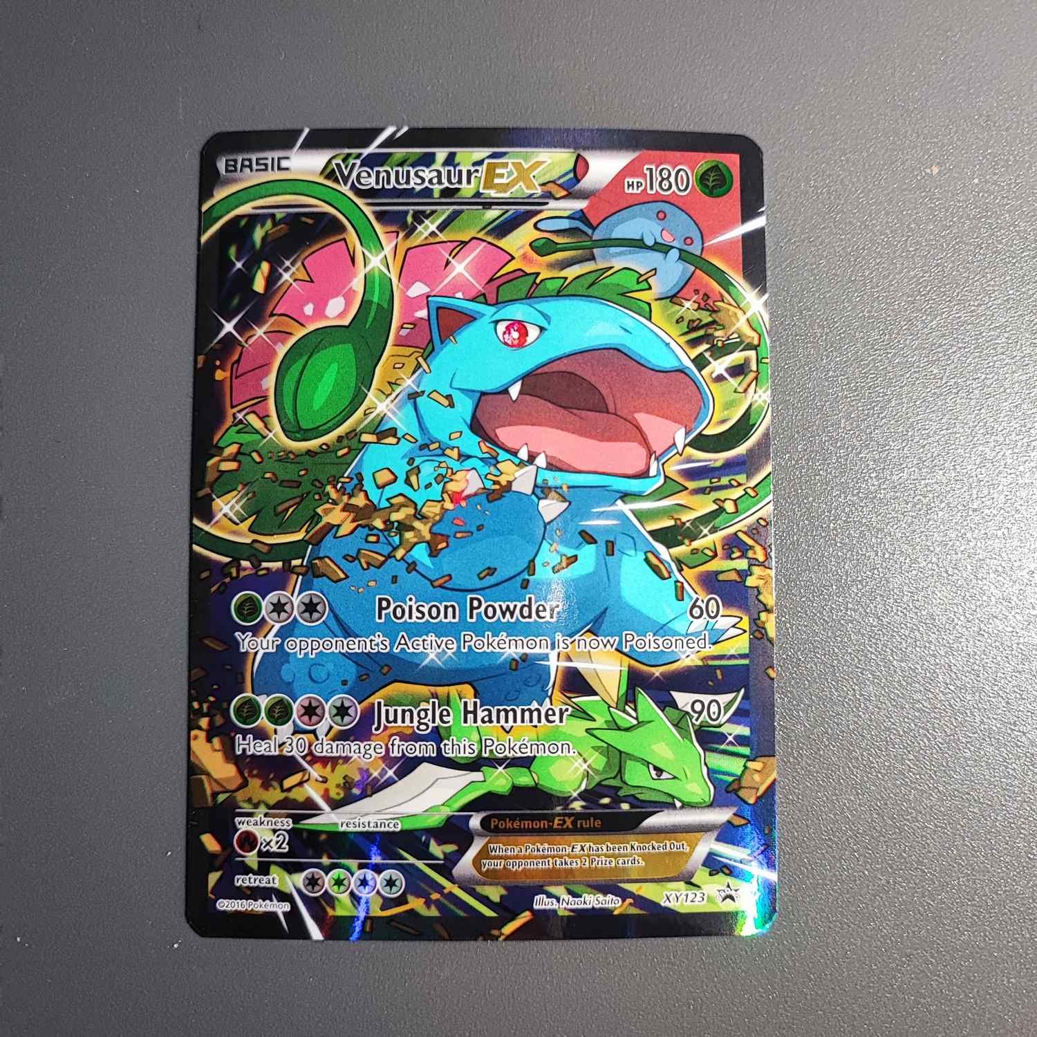 Venusaur EX XY123 Ultra Rare Promo munimoro.gob.pe