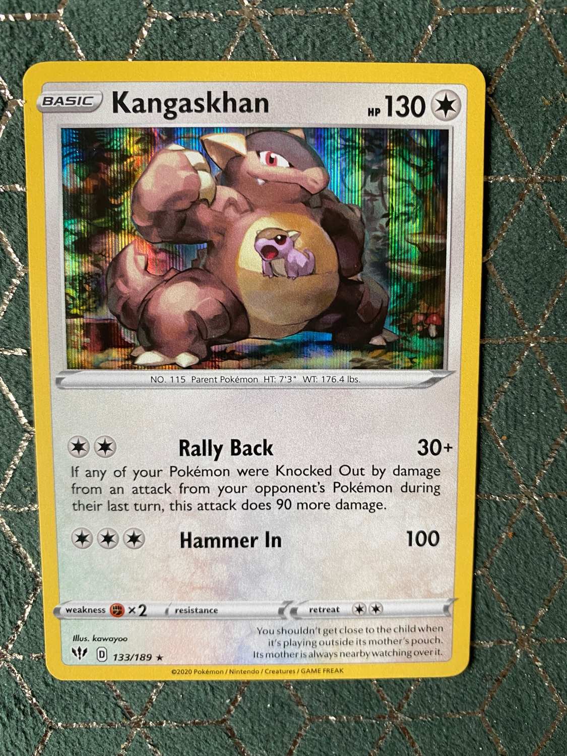 Kangaskhan (Holo) - 133/189