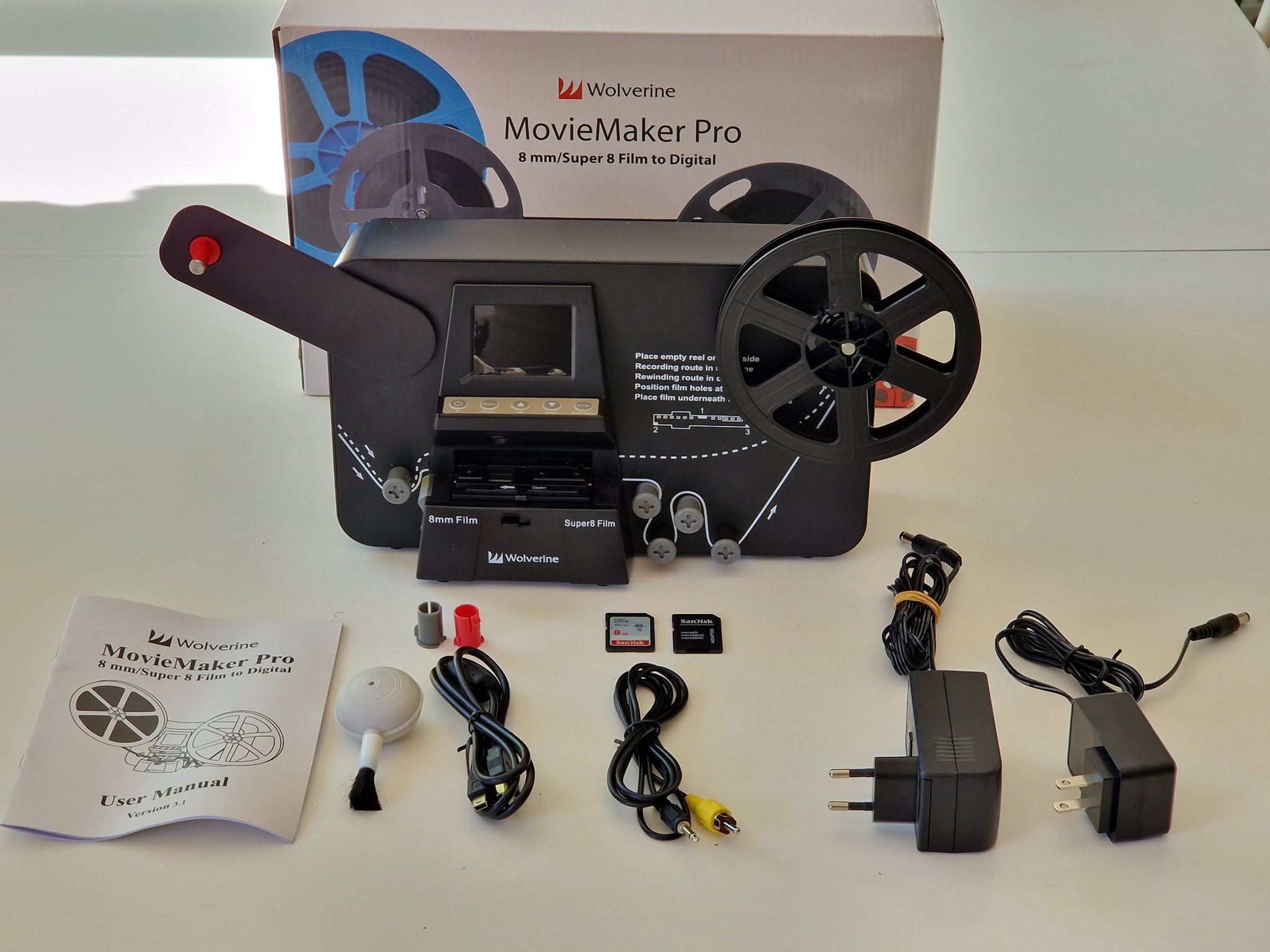 Wolverine MovieMaker Pro 8mm/Super 8 Film till .. | Köp på Tradera