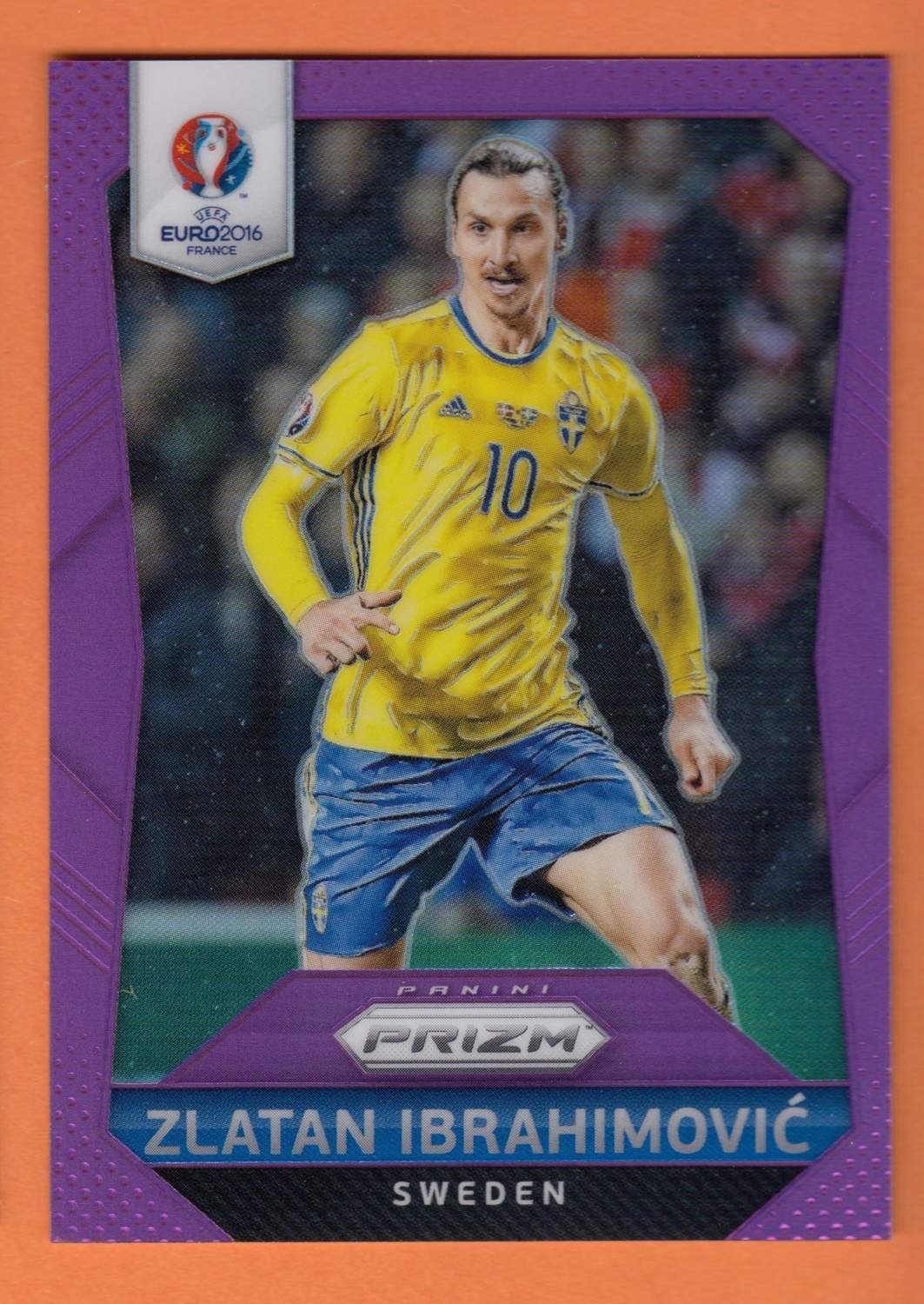 PANINI EURO PRIZM 2016 Purple #//99