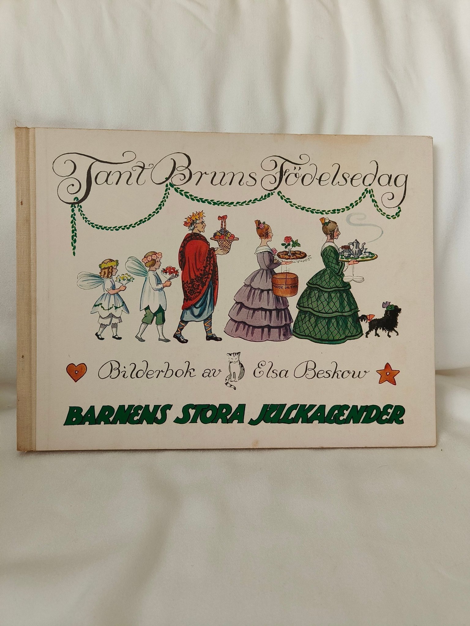 エルサベスコフ　絵本　Tant Bruns Födelesedag Borgmastar Munte（1965年版）」Alice Tegner Elsa Bes
