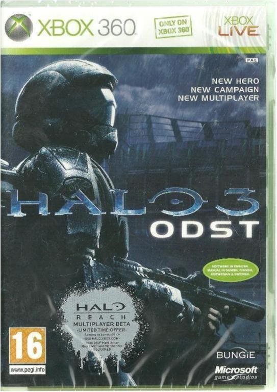 HALO 3 - ODST (INPLATAT XBOX 360 SPEL )