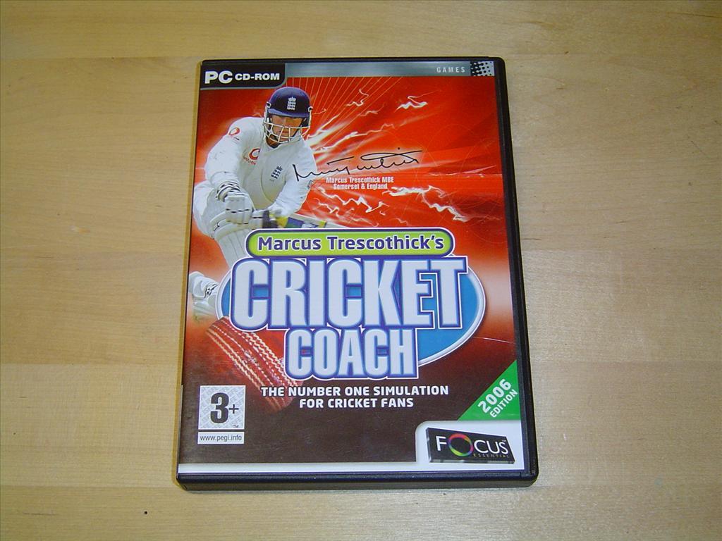 CRICKET COACH PC SPEL *NYTT*