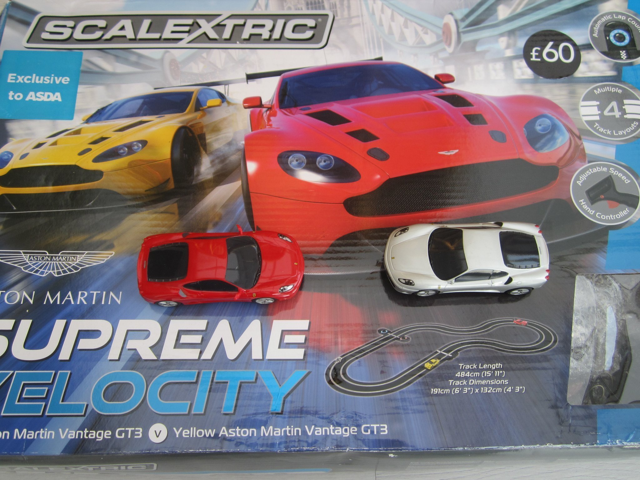 scalextric aston martin supreme velocity
