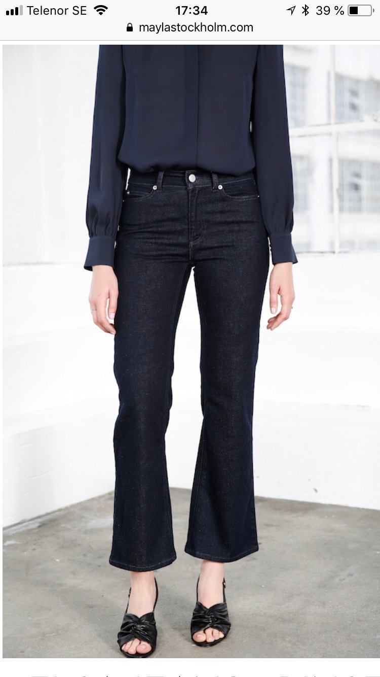 Jeans från MAYLA ”Elsa jeans-rinse” storlek 40 toppskick
