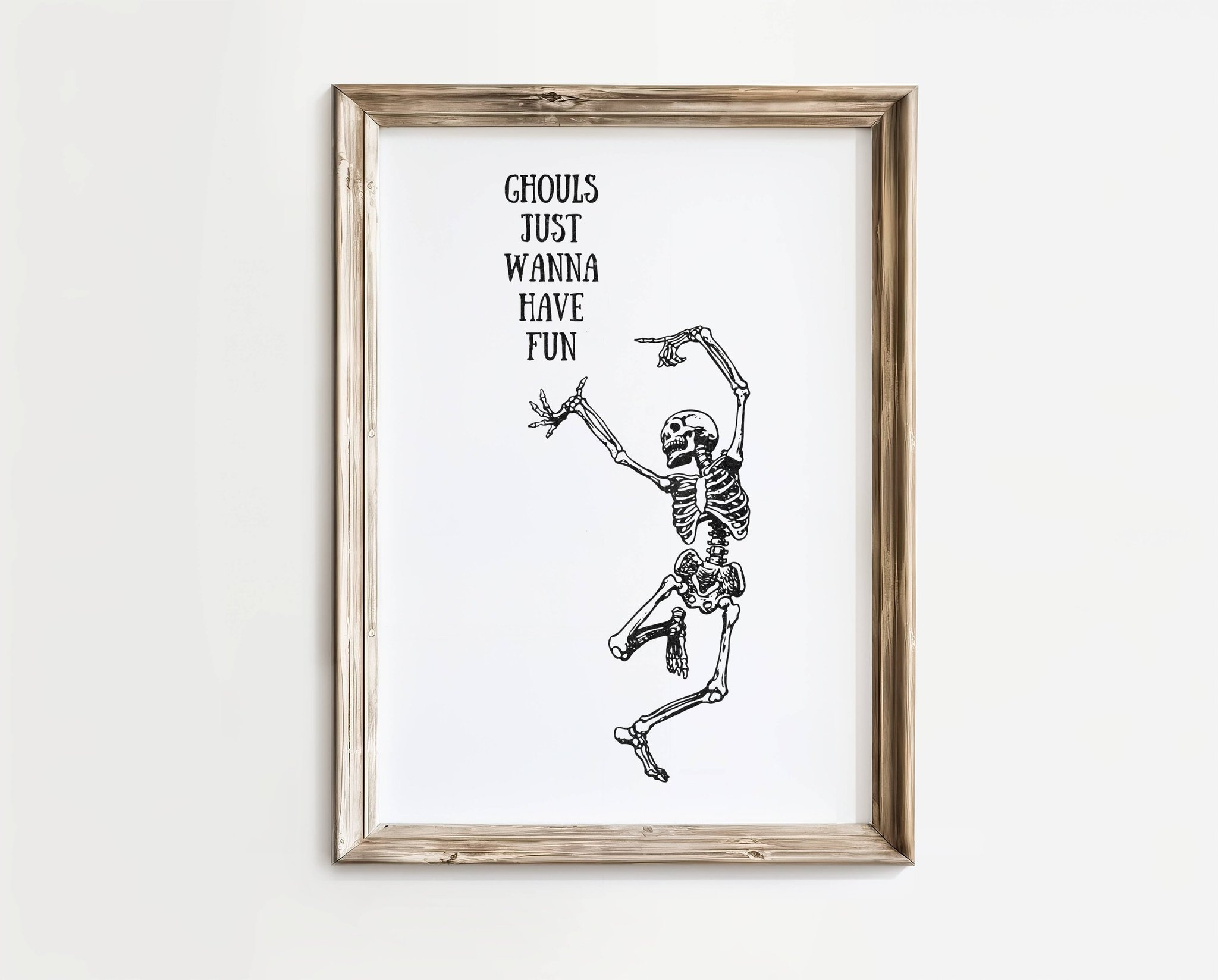 Ghouls Just Wanna Have Fun | A4 | Rolig present | SkattkammarenSE