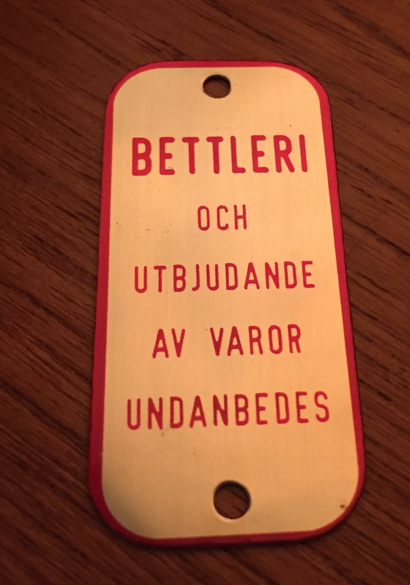 bettleri undanbedes skylt bettleri undanbedes skylt