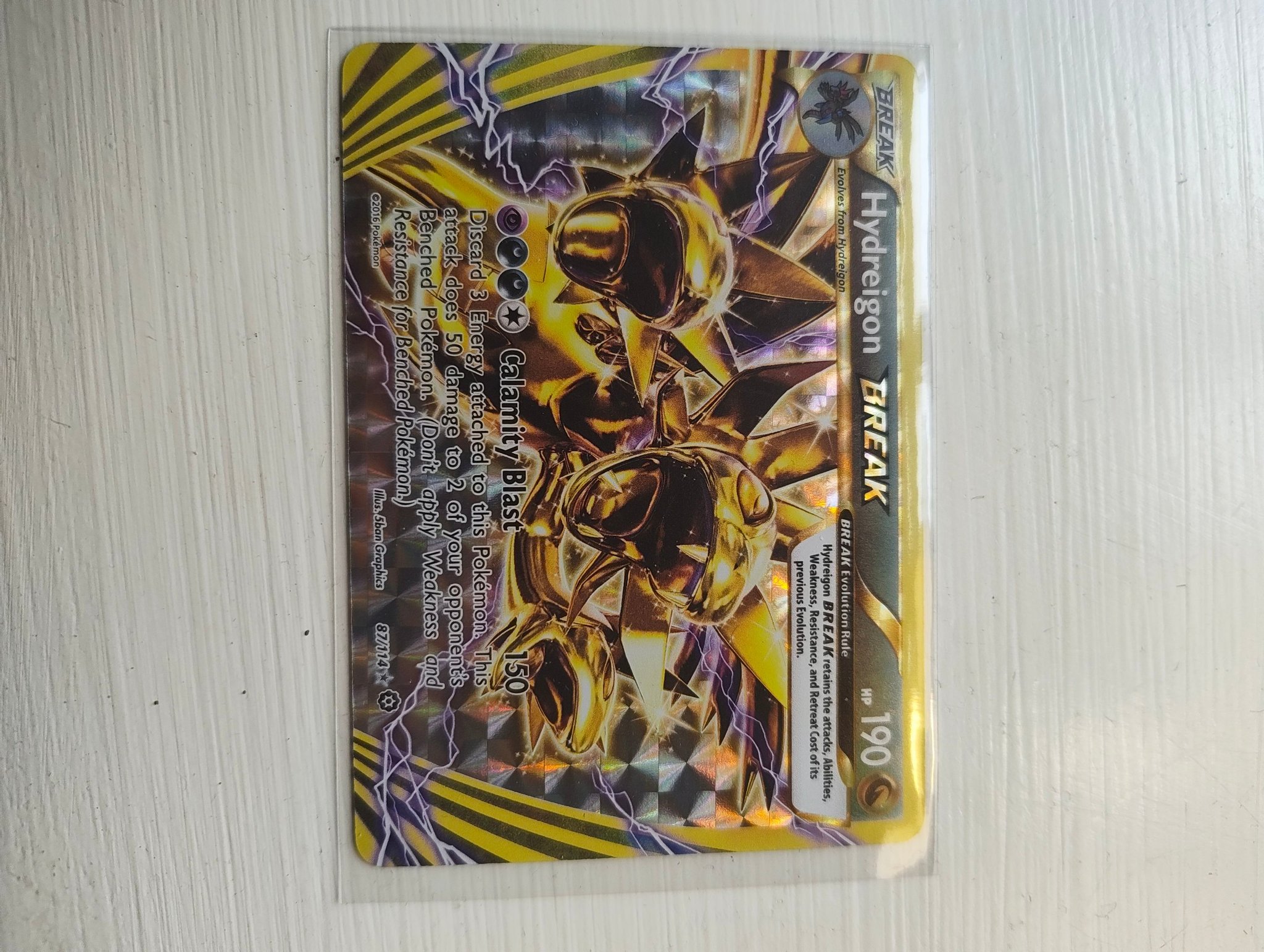 pokemon card hydreigon break Amazon.com: Pokemon - Hydreigon Break (87/114) - XY Steam Siege main image 1