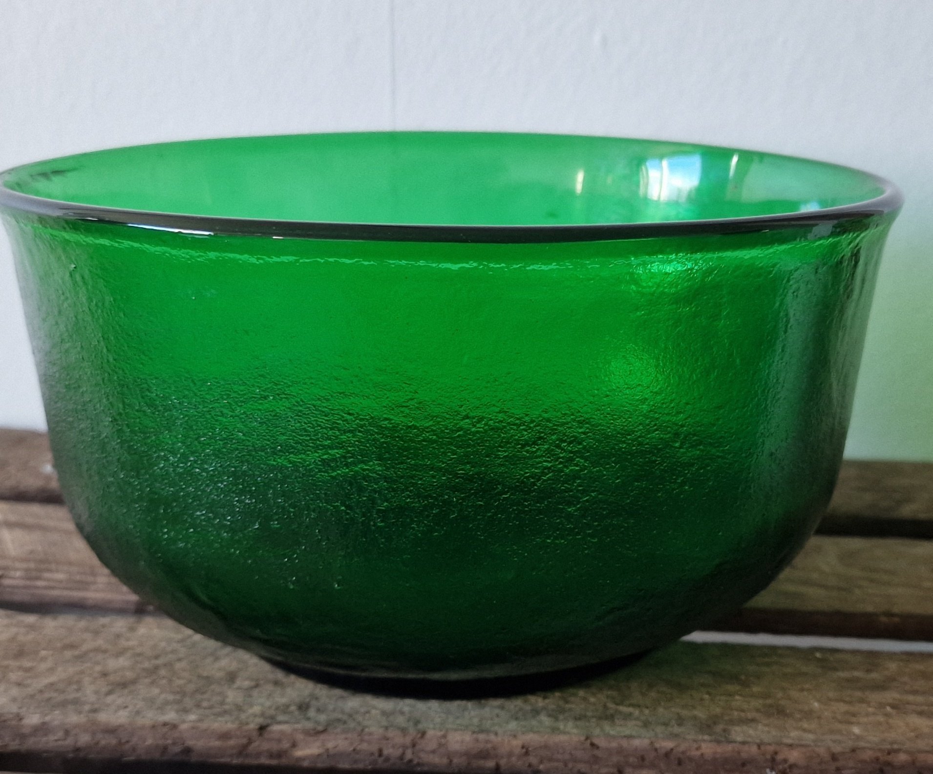 Arcoroc Sierra France Glas stor skål ca 12 cm h.. Köp på Tradera