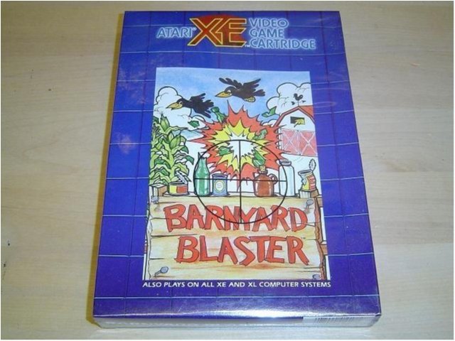 BARNYARD BLASTER ATARI XE *NYTT*