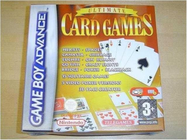 ULTIMATE CARD GAMES NINTENDO GAMEBOY ADVANCE *NYTT*