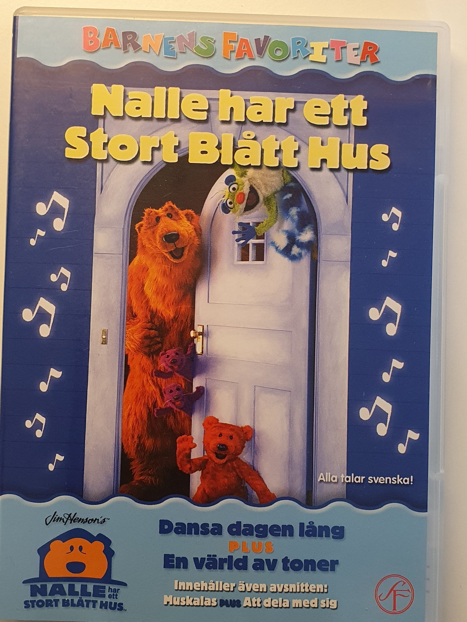 Nalle I Ett Stort Blått Hus