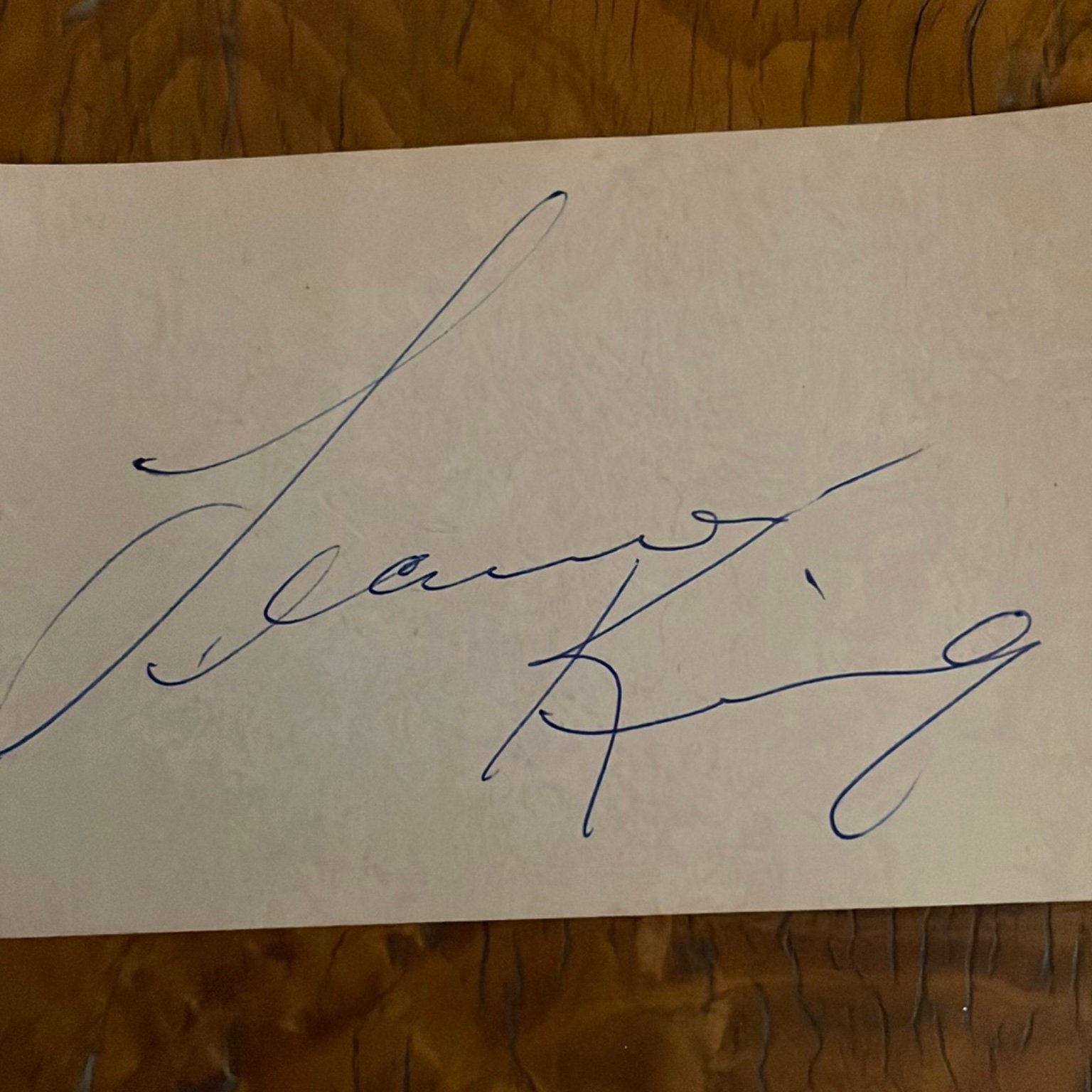 Leamon King OSguld 1956, 4x100m autograf Köp på Tradera (634004373)