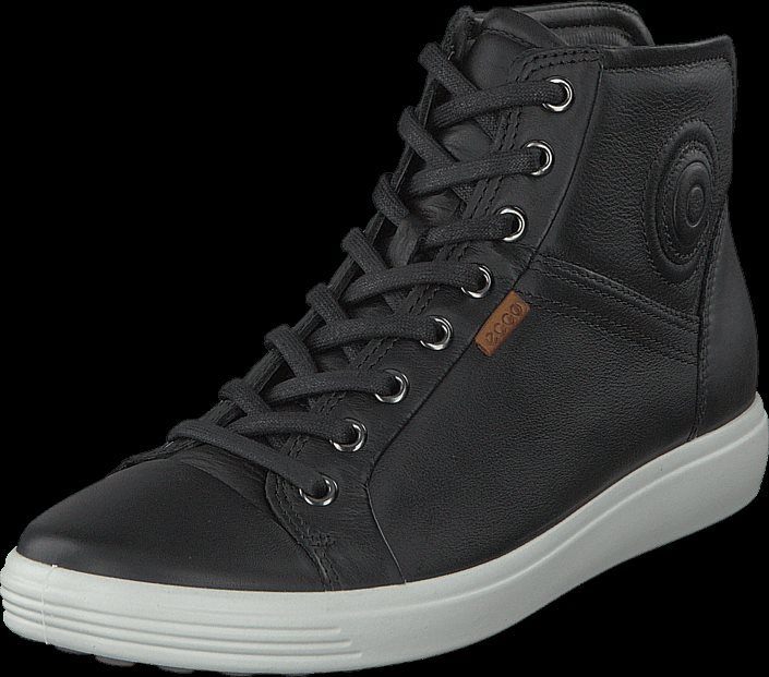 ecco soft 7 ladies mid black