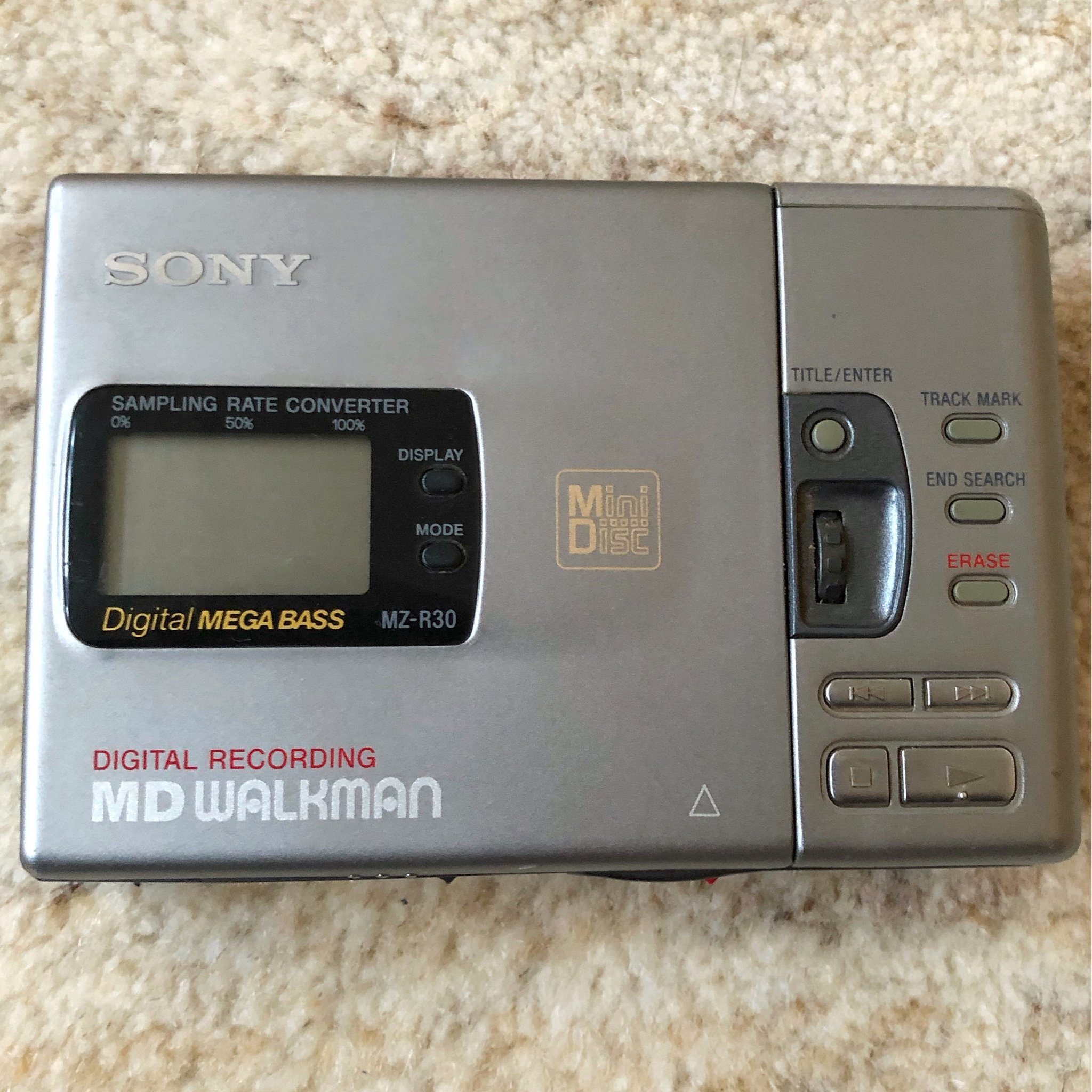 Minidisc SONY Walkman Digital Recording (432639320) ᐈ Köp på Tradera