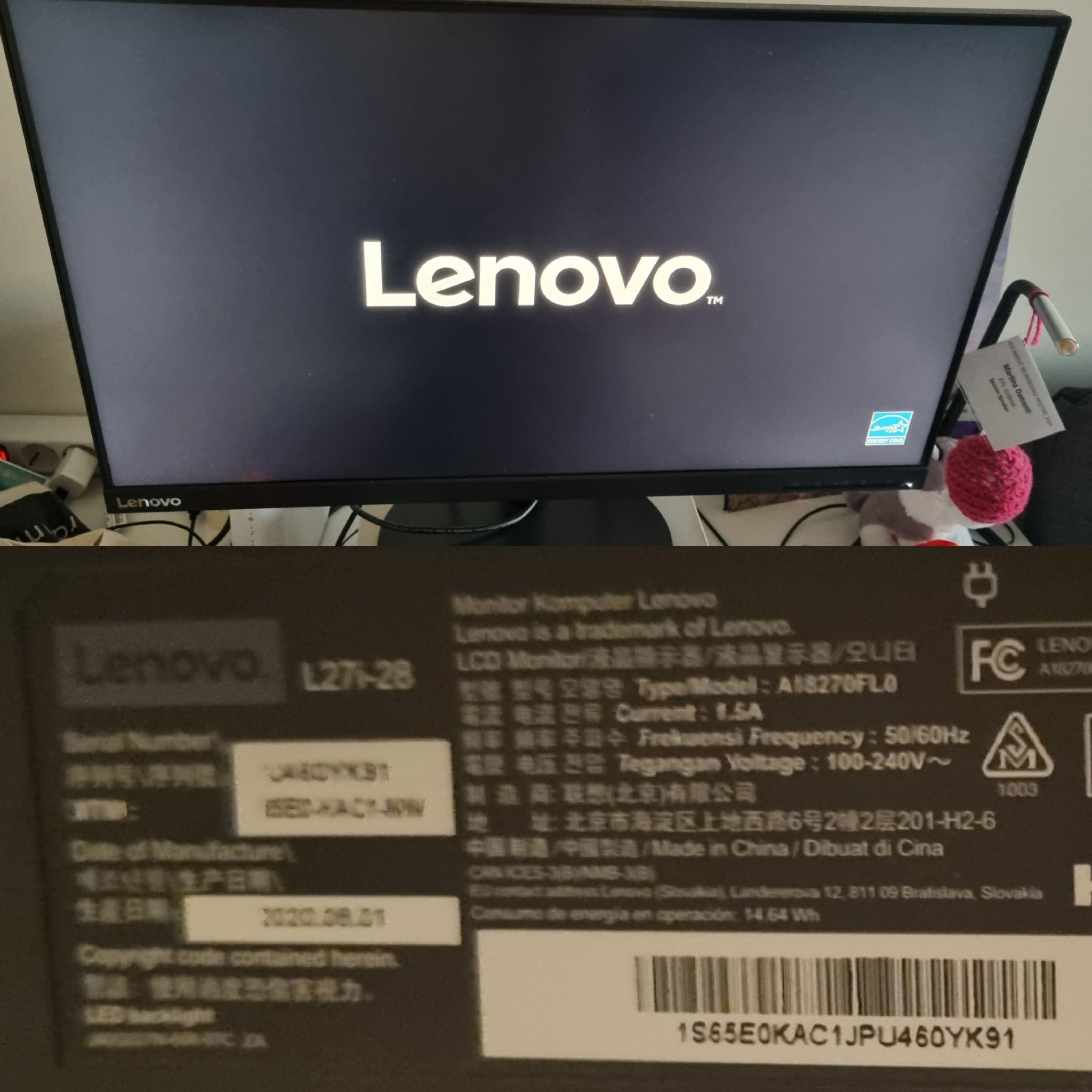 Se produkter som liknar Lenovo monitor screen på Tradera (622693428)