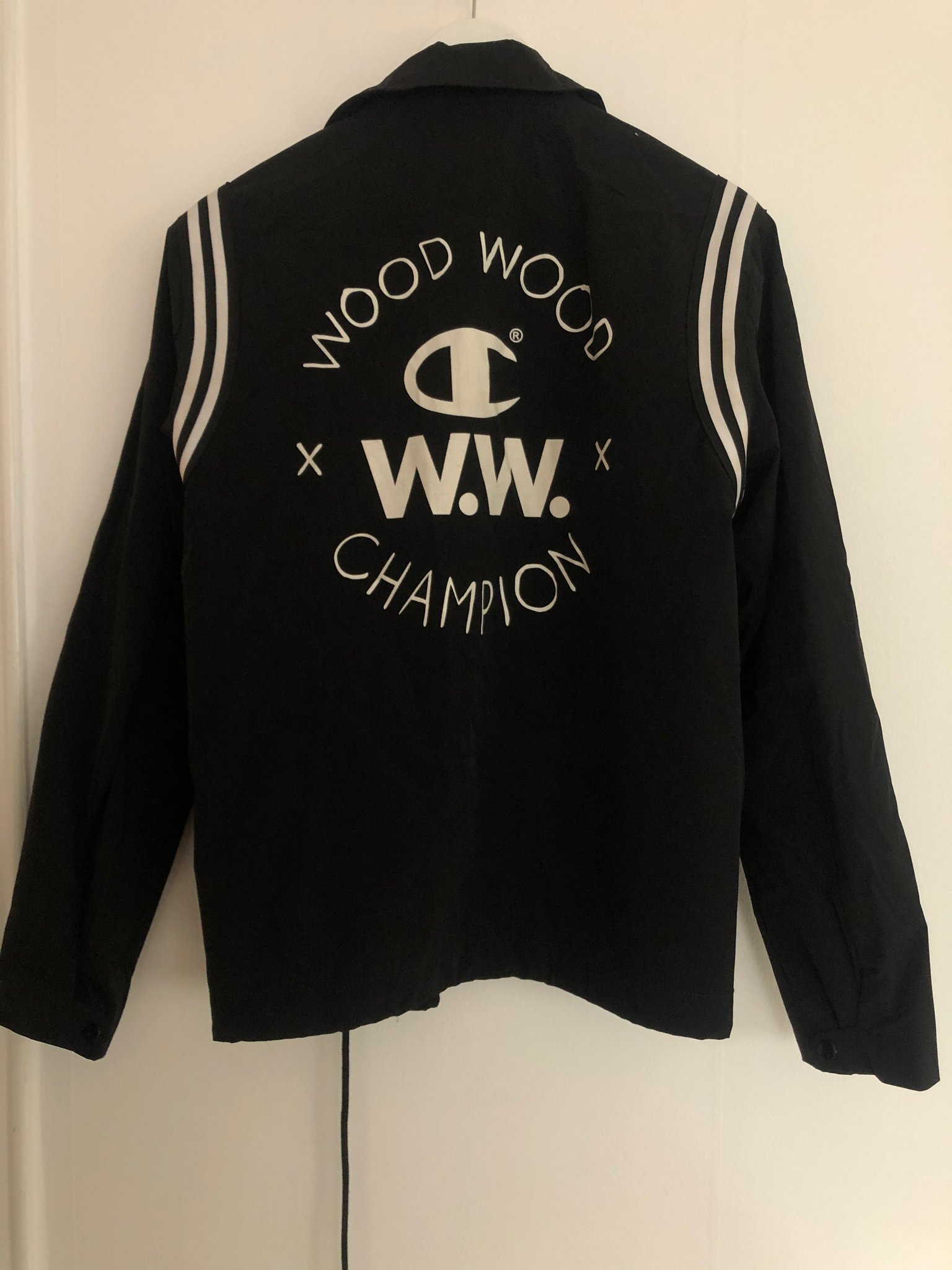 champion x wood wood coach jacket