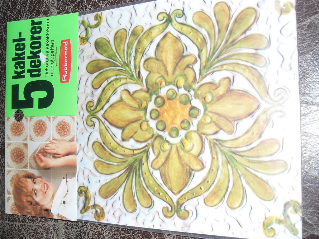 Retro kakeldekor 70 tal sÃ¥ vacker! nr 2 pÃ¥ tradera.com Ãvrig