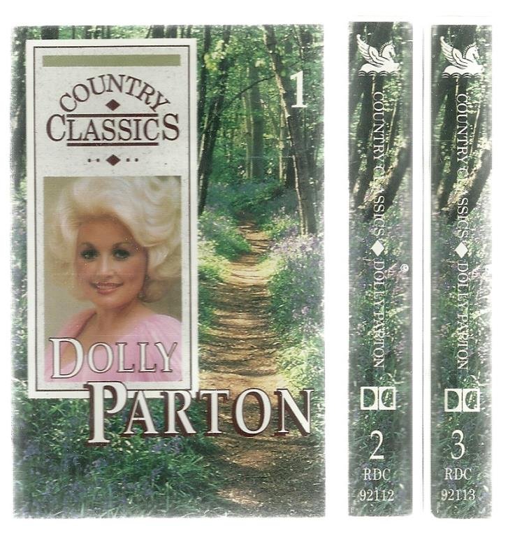 Dolly Parton Country classics - 3 band - Kassettband