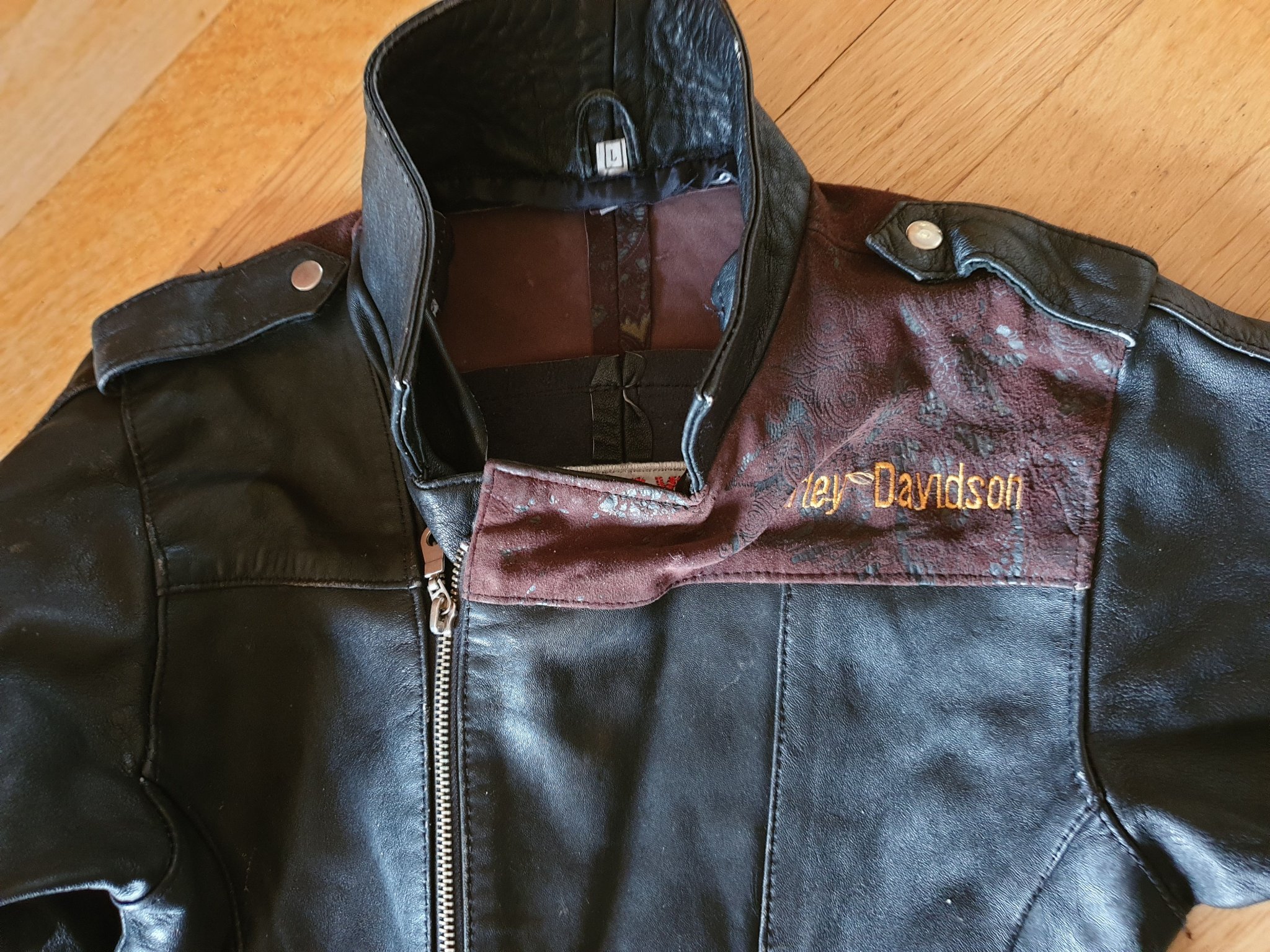 HARLEY DAVIDSON Skinnjacka ungdom 70 talet (394107976) ᐈ HARLEY DAVIDSON Skinnjacka ungdom 70 talet (394107976) ᐈ
