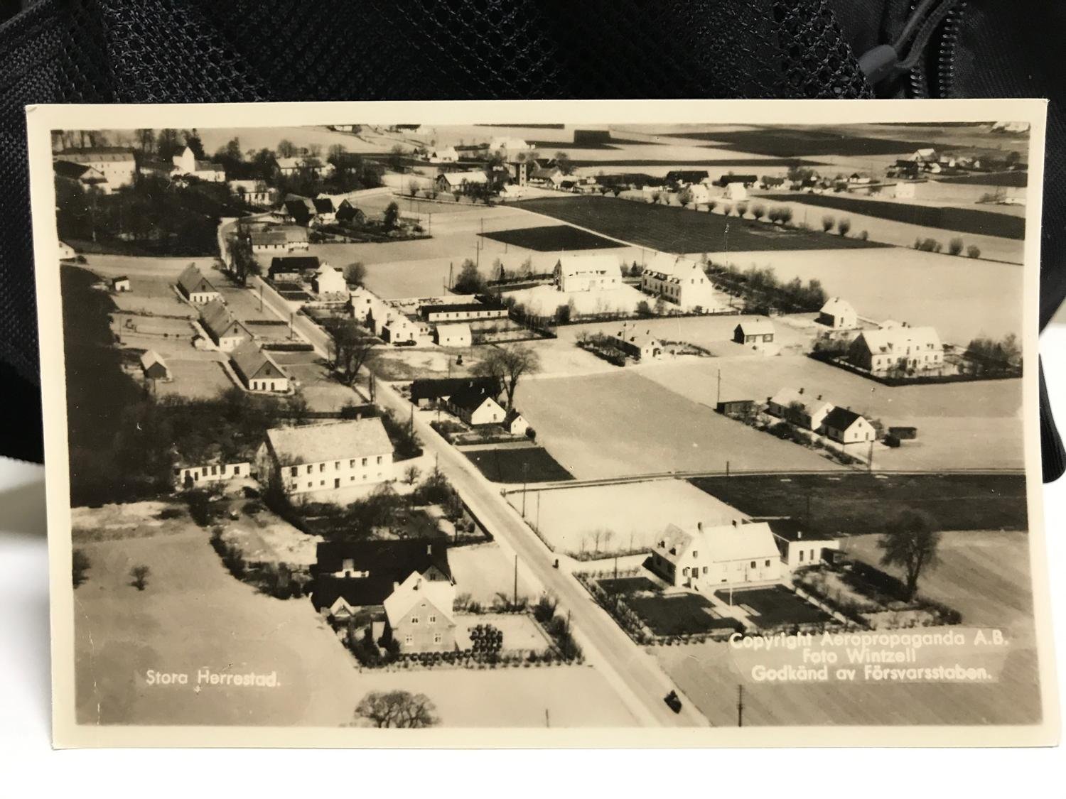 Stora Herrestad Ystad Kommun flygfoto Köp på Tradera (440293437)