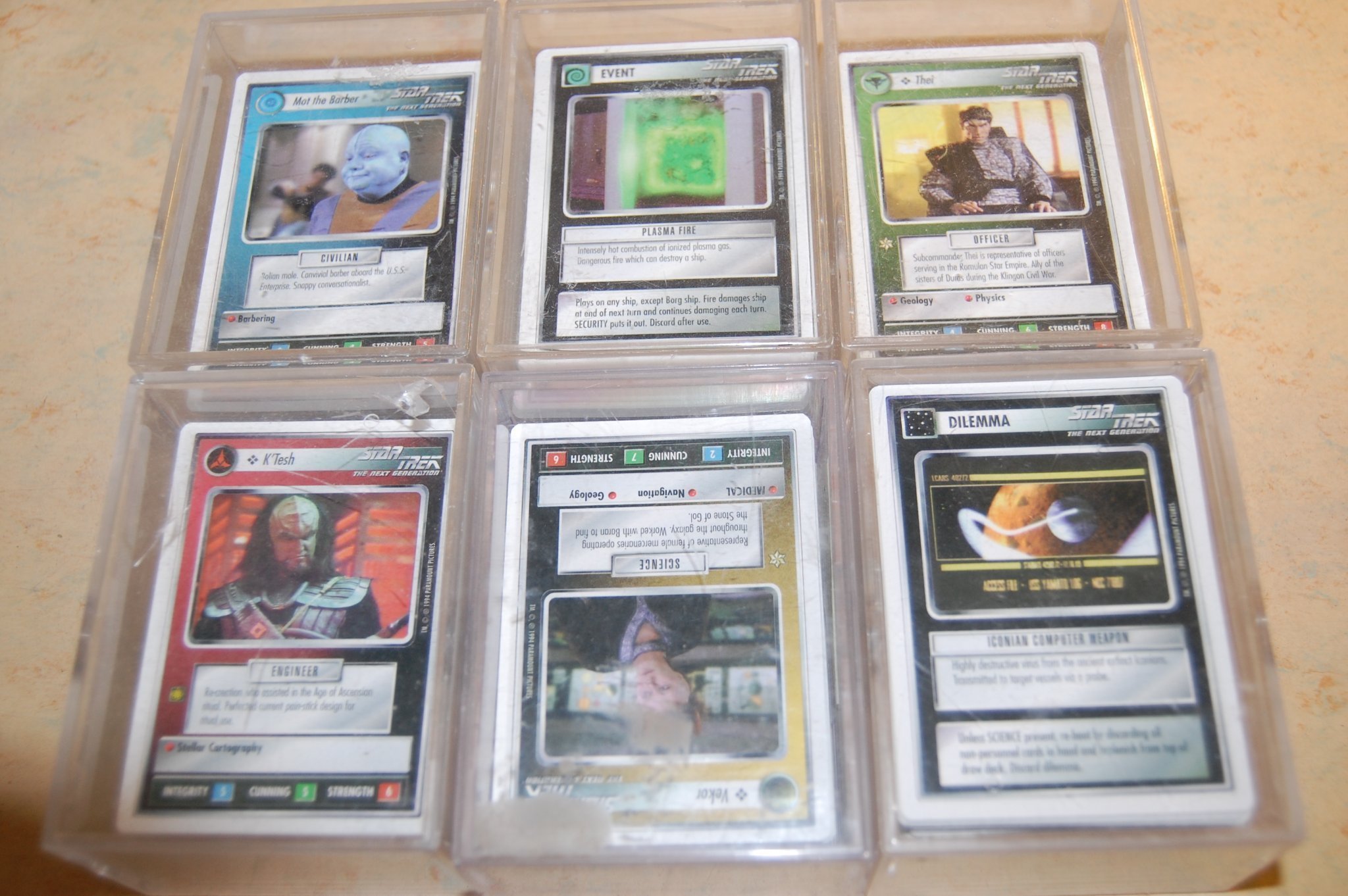 Ca 800st Star Trek kort