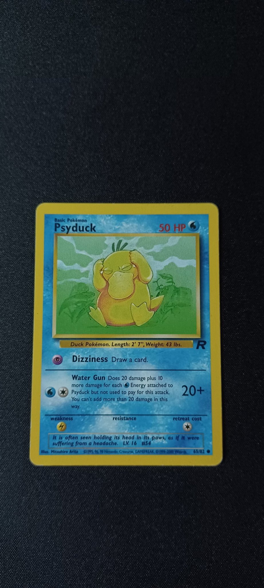 [ POKÉMONKORT PSYDUCK TEAM ROCKET BASE SET .. Köp på Tradera
