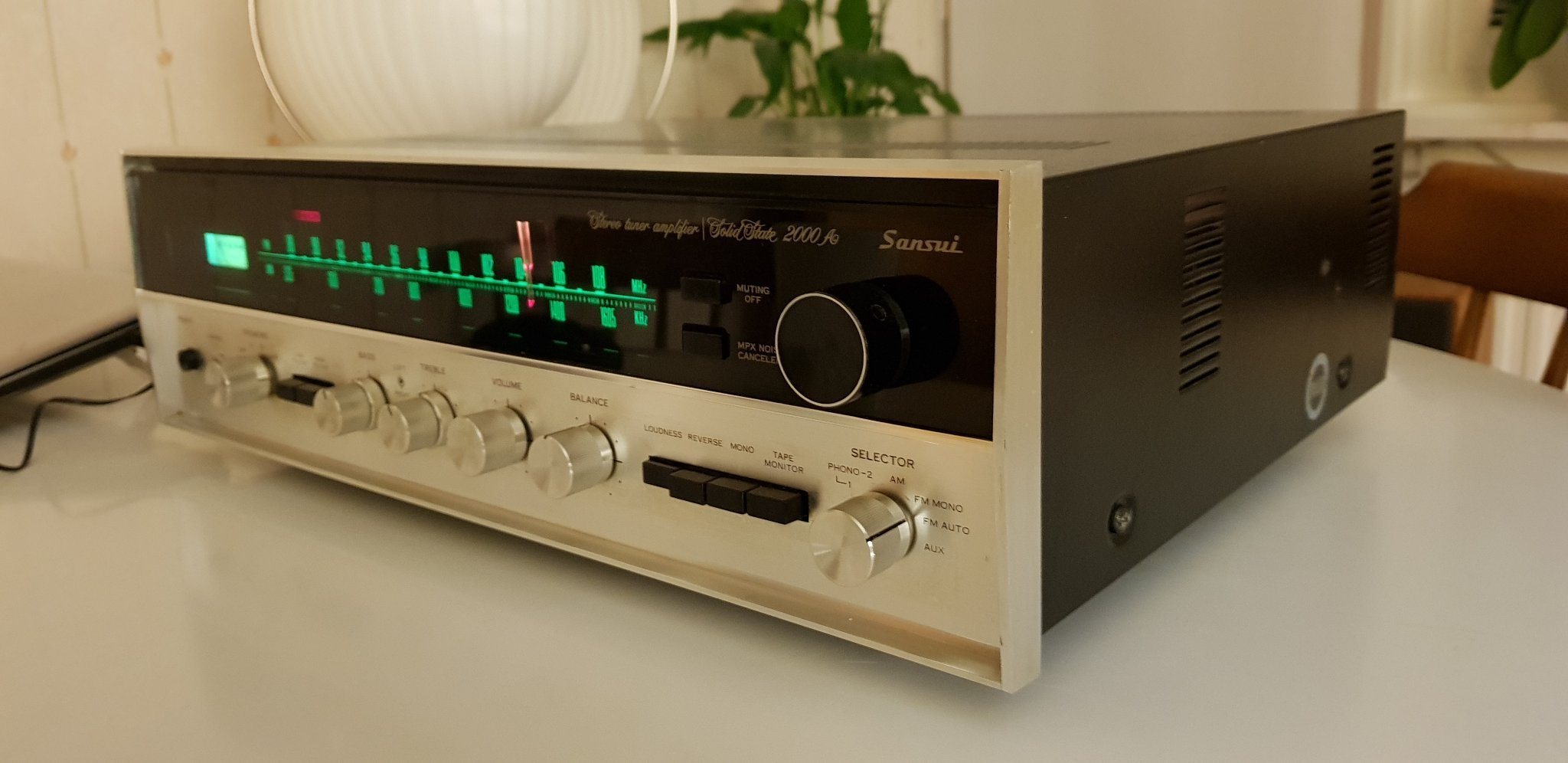 Sansui 2000A, Stereo Tuner Amplifier Solid Stat.. (344583354) ᐈ Köp på