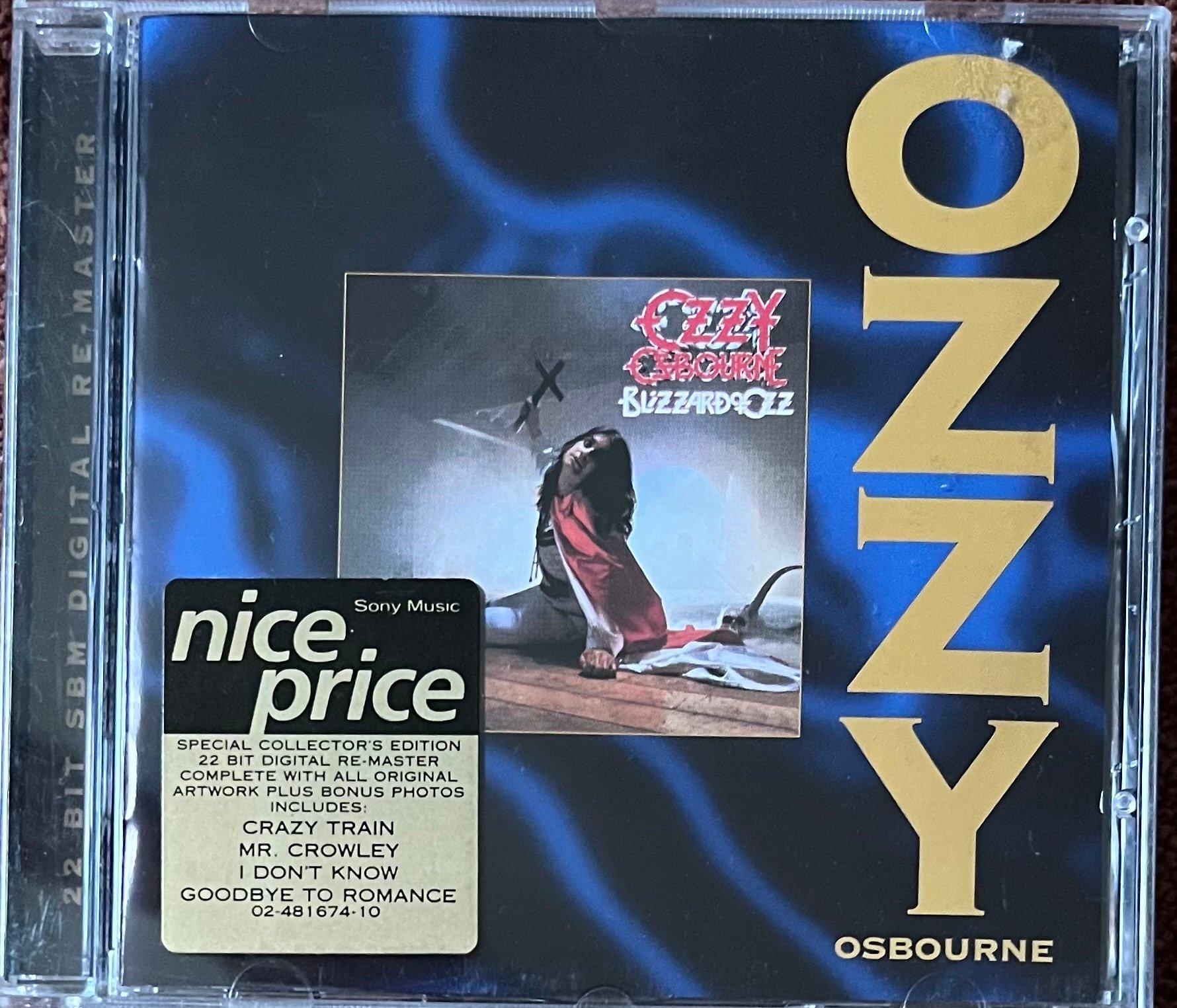 Ozzy Osbourne - Blizzard Of Ozz (CD) | Köp på Tradera (732482211)