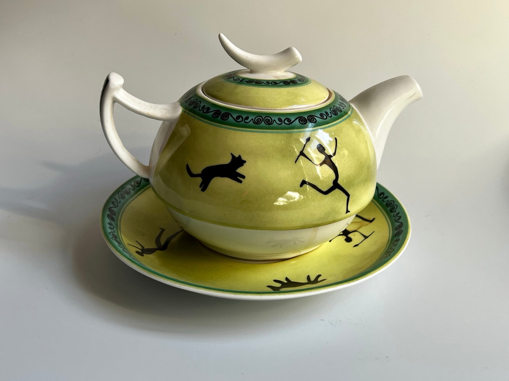 Tekanna med fat. Tea Logic Ela B. Design Bremen Köp på Tradera