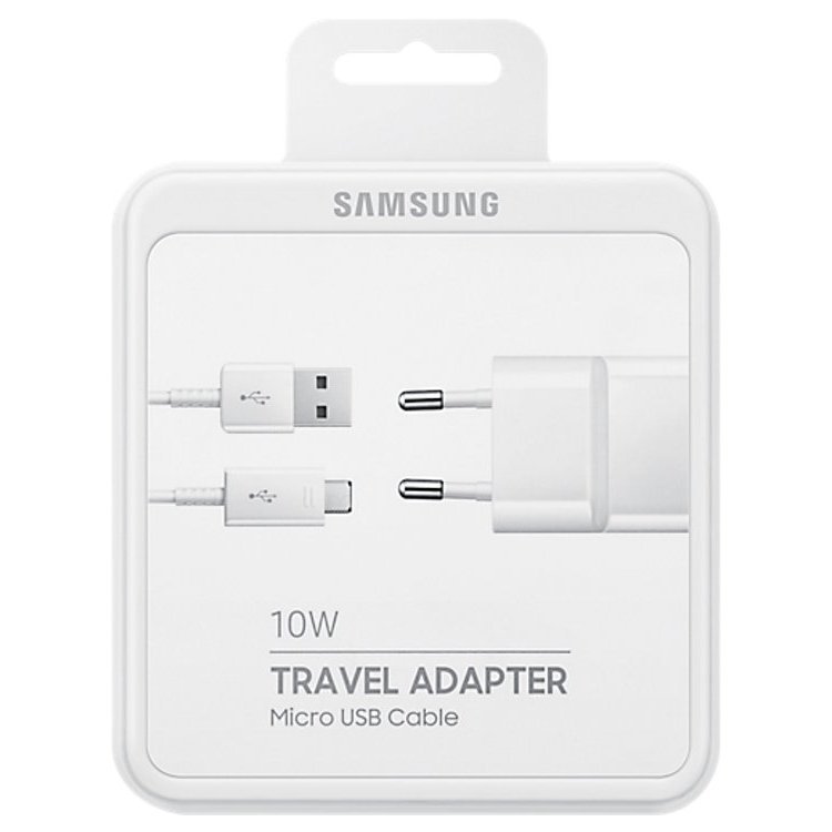 Samsung Original 10W Travel Charger Micro USB EP-TA12EWEUGWW - Vit