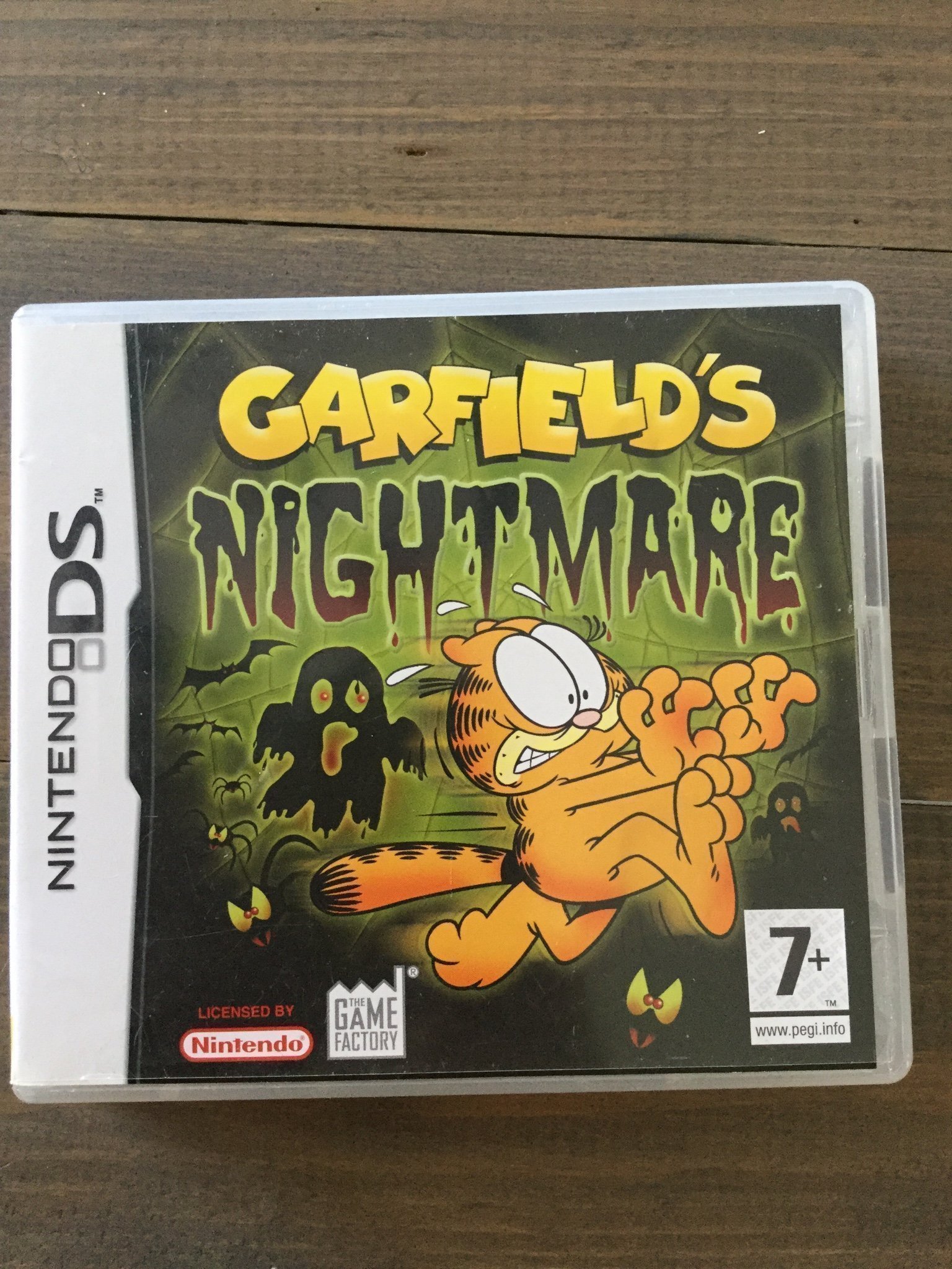 garfield-s-nightmare-nintendo-ds-spel-423454872-k-p-p-tradera