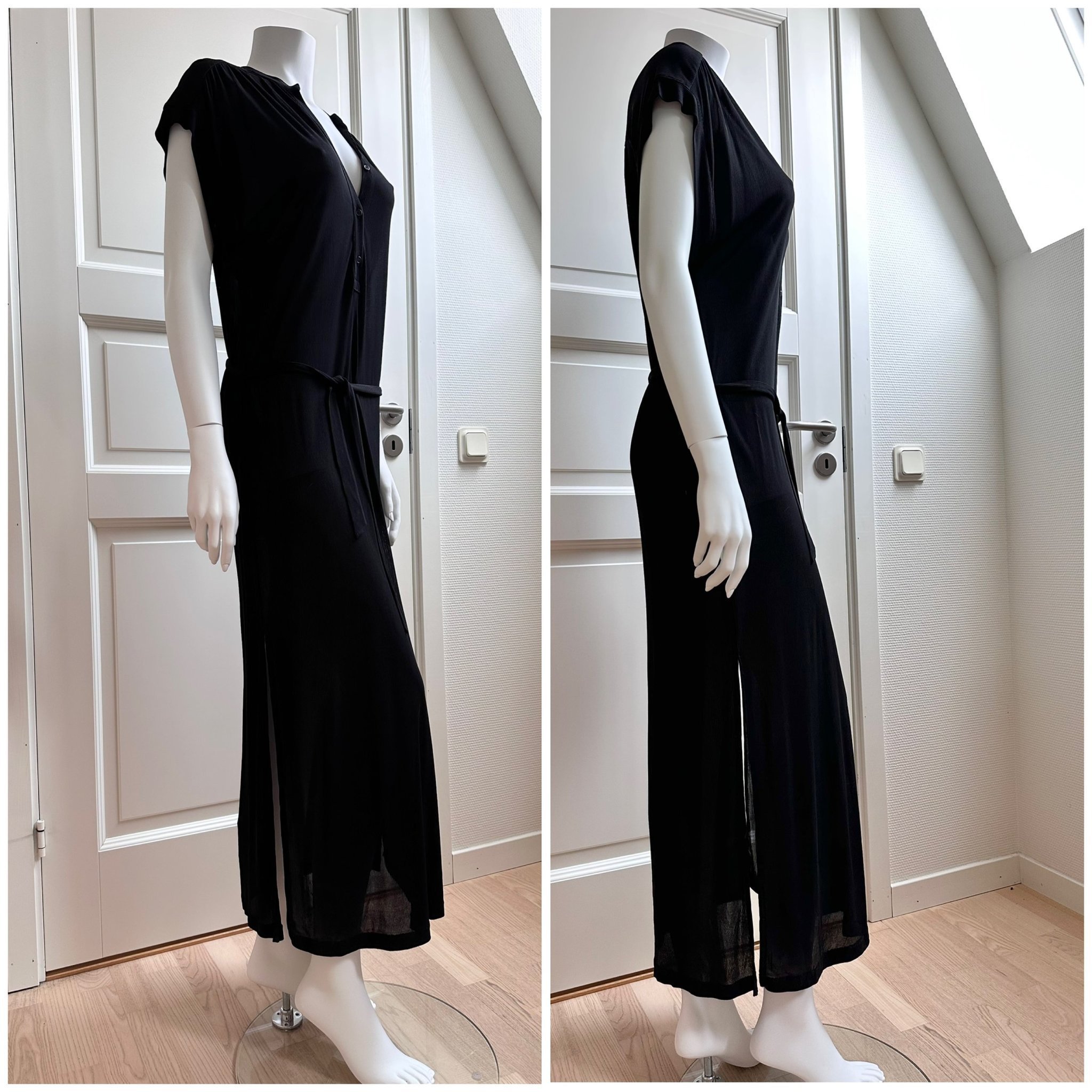 Filippa K hellång klänning/kaftan S ”Thin Rib D.. Köp på Tradera