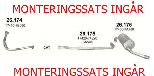 avgassystem toyota avensis