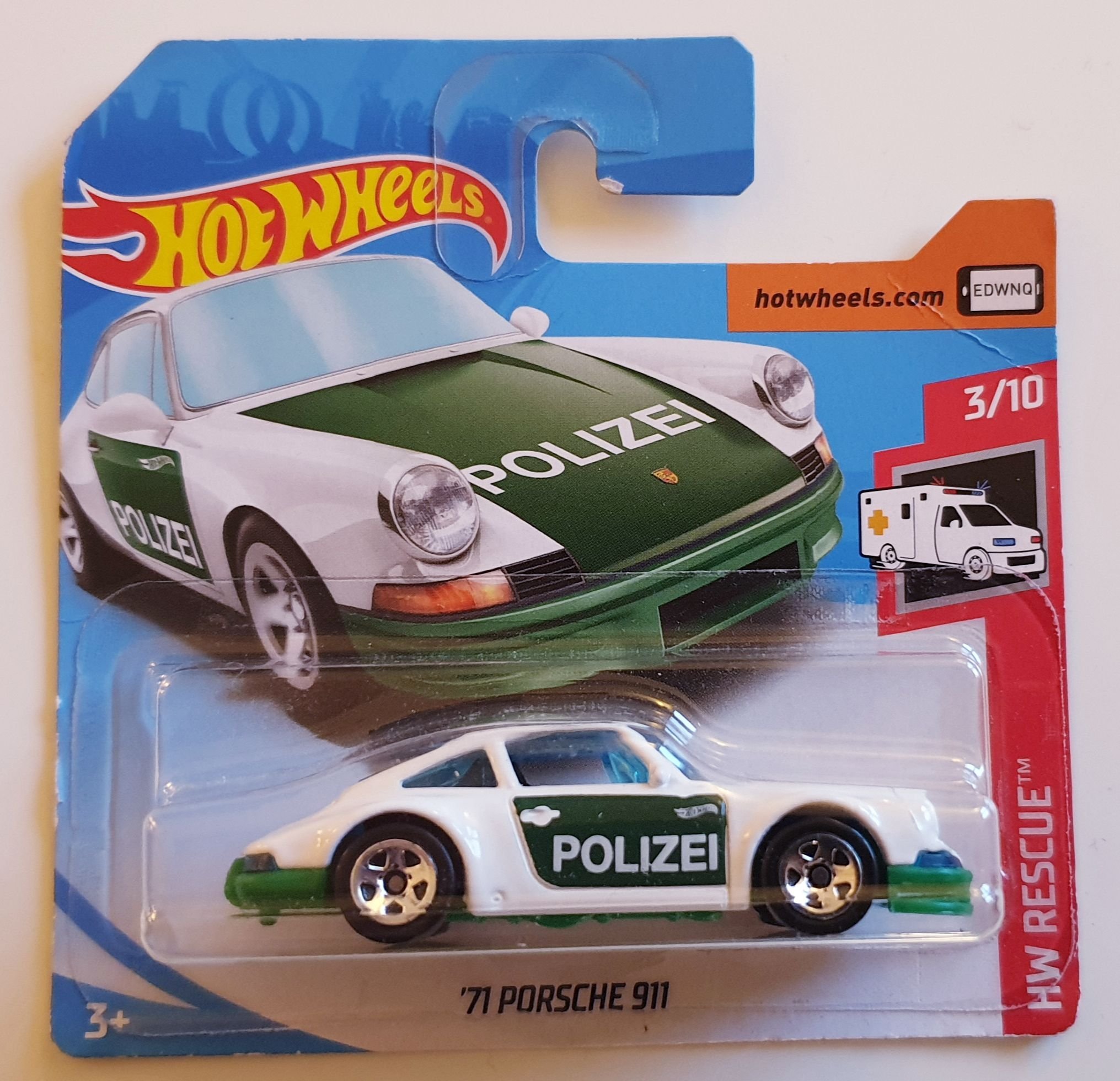hot wheels polizei porsche
