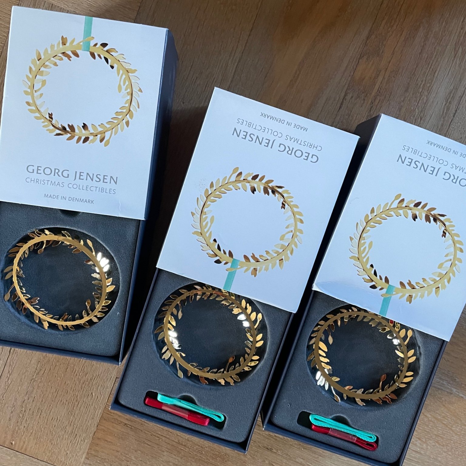 Jensen guldkrans julpynt Köp på Tradera (615834849)