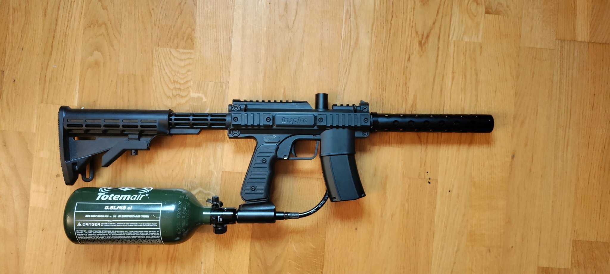 Tippman Sierra One Paintball Markör Gevär + tank Köp på Tradera