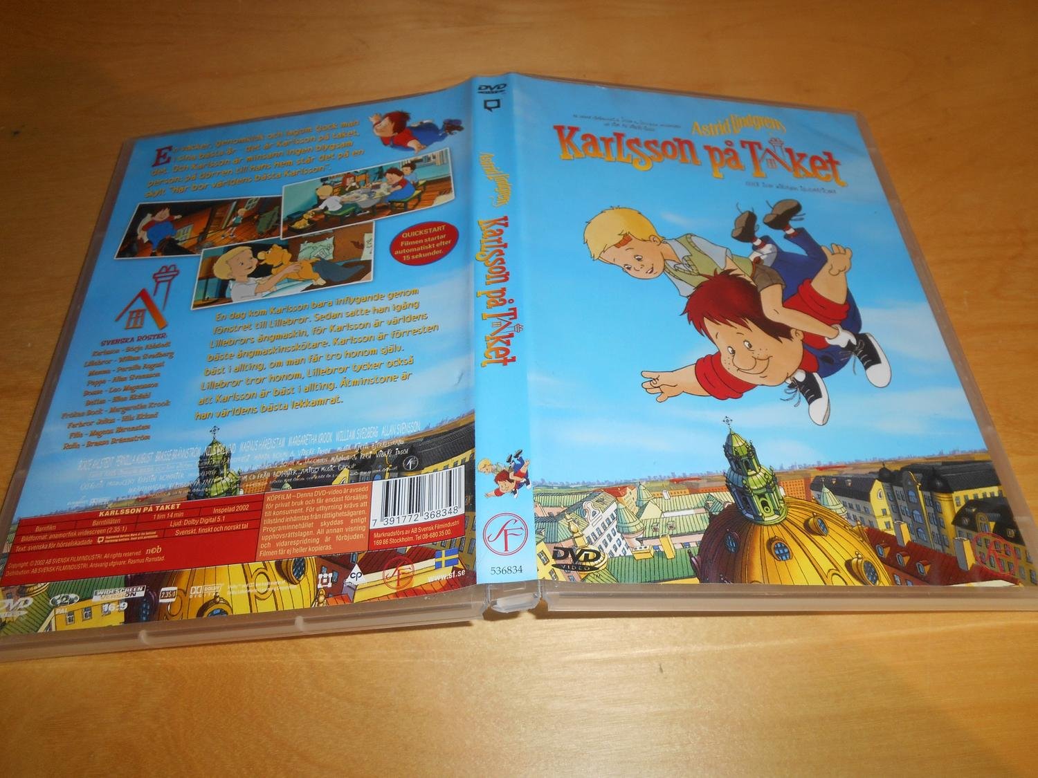 DVD - Karlsson på taket